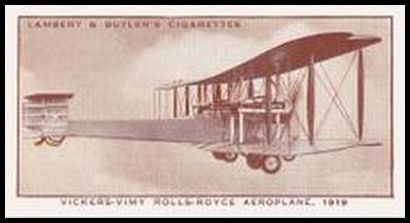 20 Vickers Vimy Rolls Royce Aeroplane, 1919